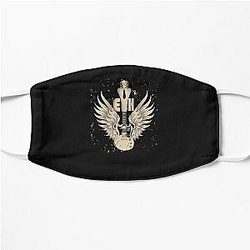 eddie the legend rock Flat Mask