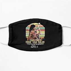 Eddie-Van-Halen 1955-2020 Thank You for The Memories Signature Vintage  Flat Mask