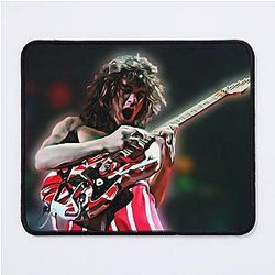 Eddie Van Halen EVH Guitar Solo Artwork Mouse Pad
