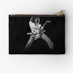 Men's Rock Guitarist EdDie VanHalen T-Shirt Zipper Pouch