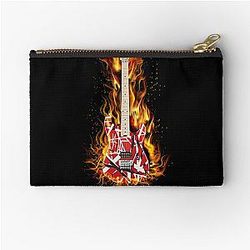 Rip Halen Guitar Legend  Zipper Pouch