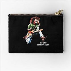1955 2020 Eddie Ván Halen Black Zipper Pouch