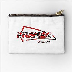 Eddie Frankenstein Striped Kramer Logo Zipper Pouch