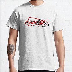 Eddie Frankenstein Striped Kramer Logo Classic T-Shirt