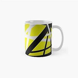 van halen stripes yellow Classic Mug