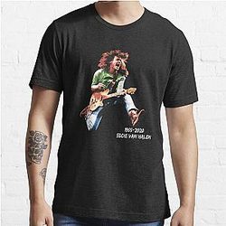 1955 2020 Eddie Ván Halen Black Essential T-Shirt
