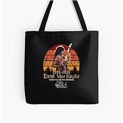 EDDIE VAN HALENsss All Over Print Tote Bag