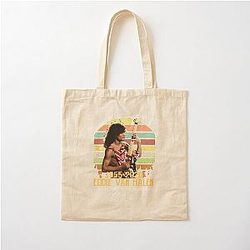 Eddie-Van-Halen 1955-2020 Thank You for The Memories Signature Vintage  Cotton Tote Bag