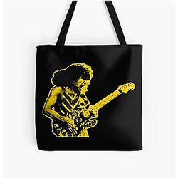 Eddie Van Halen All Over Print Tote Bag
