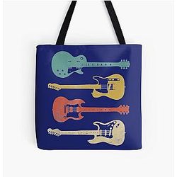 EDDIE VAN HALEN 1955 All Over Print Tote Bag