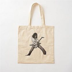 Men's Rock Guitarist EdDie VanHalen T-Shirt Cotton Tote Bag