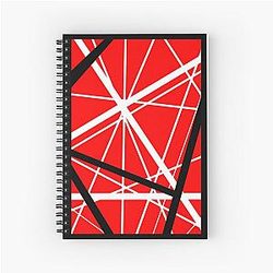 Eddie Van Halen Spiral Notebook