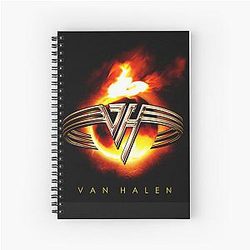 EDDIE VAN HALENsss Spiral Notebook