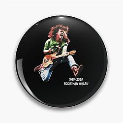 1955 2020 Eddie Ván Halen Black Pin