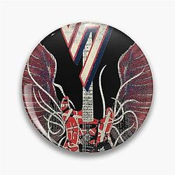 eddie van guitar Classic T-Shirt.png Pin