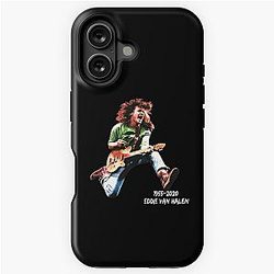 1955 2020 Eddie Ván Halen Black iPhone Tough Case