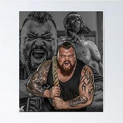 Eddie Hall Classic T-Shirt Poster