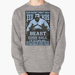 Vintage Aquamarine Eddie Hall King Pullover Sweatshirt