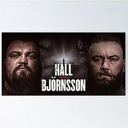 Eddie Hall vs Hafthor Julius Bjornsson Poster
