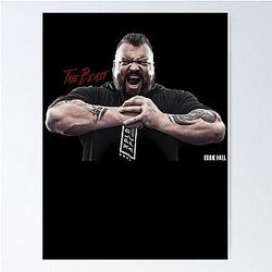 Eddie Hall The Beast Poster