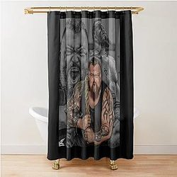 Eddie Hall Classic T-Shirt Shower Curtain