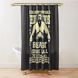 Eddie Hall Strongman Knockout Beast Boxing Day Shower Curtain