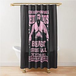 The Eddie Hall Strongman Vintage Knockout Beast Boxing Day Shower Curtain