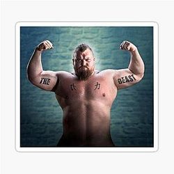 Eddie Hall Flexing