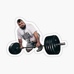 Eddie Hall Deadlift Strongman Sticker