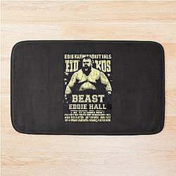 Vintage Ed Hall Strongman Eddie Hall Boxing Day Bath Mat