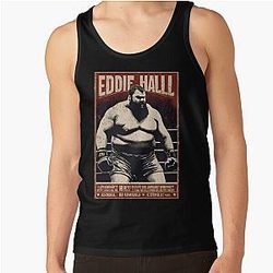 Eddie Hall Strongman Vintage Knockout Beast Boxing Tank Top