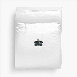Eddie Hall Serious Strongman Duvet Cover
