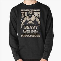 Vintage Eddie Hall Strongman Boxing Beast Pullover Sweatshirt