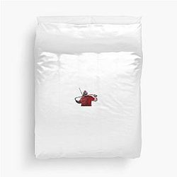 Eddie Hall Strongman Scream Row Duvet Cover