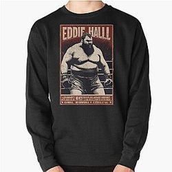 Eddie Hall Strongman Vintage Knockout Beast Boxing Game Day Pullover Sweatshirt