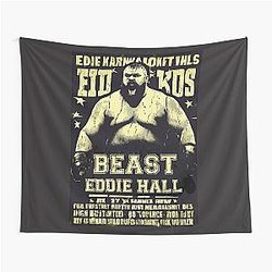Viking Ed Hall Strongman Eddie Hall Meme Knockout Beast Boxing Day Tapestry