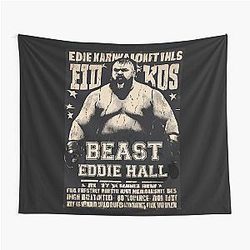Eddie Hall Strongman Boxing Beast Tapestry
