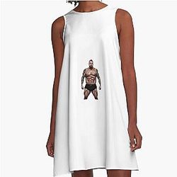 Eddie Hall Physique Strongman A-Line Dress