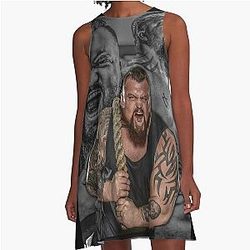 Eddie Hall Classic A-Line Dress