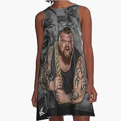 Eddie Hall Classic T Shirt A Line Dress