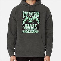Vintage Neon Eddie Hall Strongman Hoodie