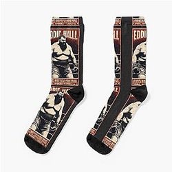 Eddie Hall Strongman Boxing Game Day Socks