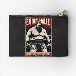 Eddie Hall Strongman Vintage Boxing Game Day Zipper Pouch