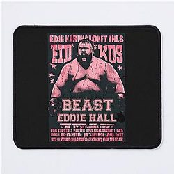 Vintage Ruby Red Eddie Hall Strongman Ed Hall Boxing Game For Brother Mouse Pad