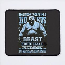 Vintage Aquamarine Eddie Hall Mouse Pad