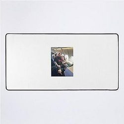 Eddie Hall Visits Brian Shaw Desk Mat