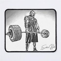 Eddie Hall - Deadlift Sketch Mousepad