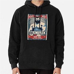 Eddie Hall Strongman Vintage Pullover Hoodie
