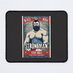 Ed Eddie Hall Strongman Vintage Mouse Pad