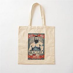 Ed Eddie Hall Strongman Vintage Tote Bag